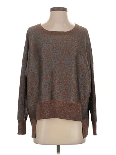 Pre-owned French Connection Pullover Sweater In Brown