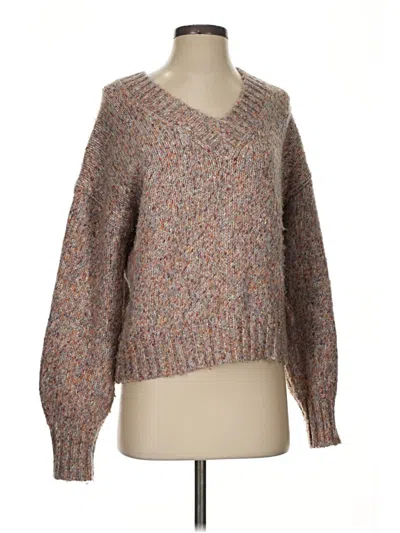Pre-owned French Connection Pullover Sweater In Brown