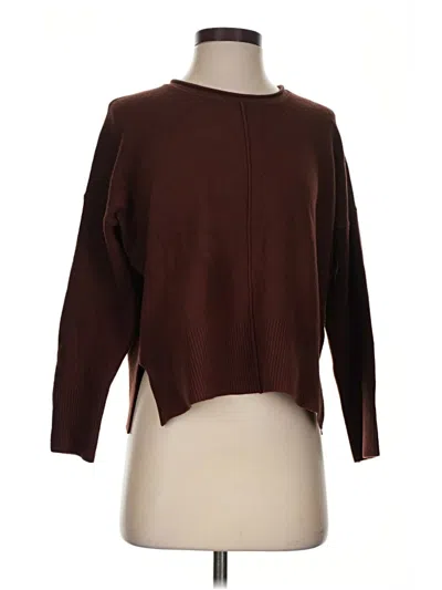 Pre-owned French Connection Pullover Sweater In Brown