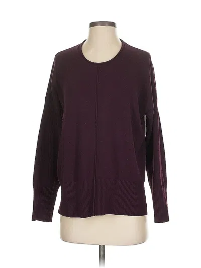 Pre-owned French Connection Pullover Sweater In Burgundy