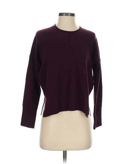 Pre-owned French Connection Pullover Sweater In Burgundy