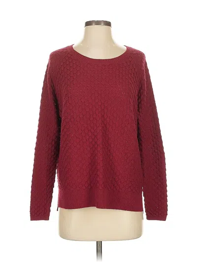 Pre-owned French Connection Pullover Sweater In Burgundy