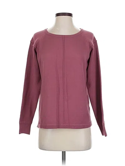 Pre-owned French Connection Pullover Sweater In Burgundy