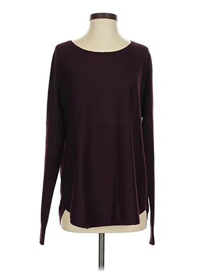 Pre-owned French Connection Pullover Sweater In Burgundy