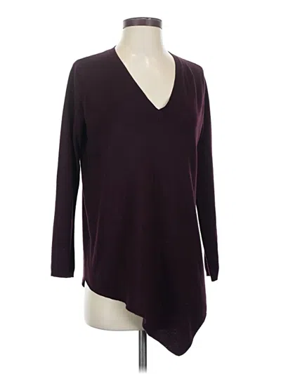 Pre-owned French Connection Pullover Sweater In Burgundy