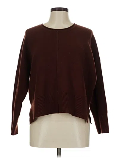 Pre-owned French Connection Pullover Sweater In Burgundy