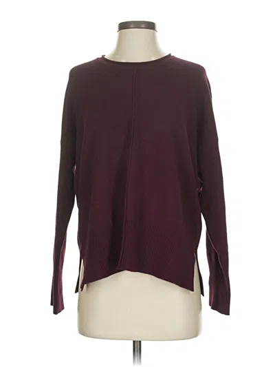Pre-owned French Connection Pullover Sweater In Burgundy