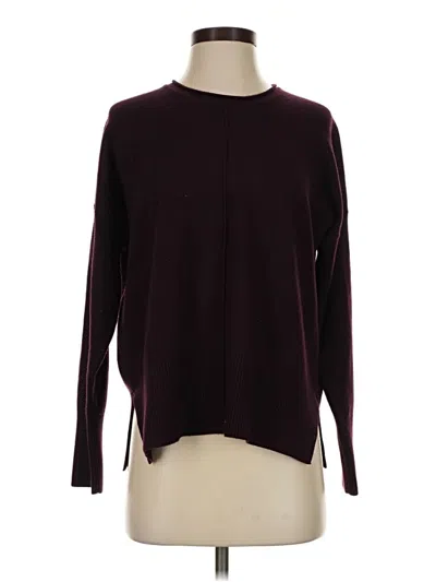 Pre-owned French Connection Pullover Sweater In Burgundy