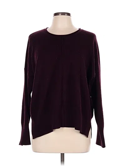 Pre-owned French Connection Pullover Sweater In Burgundy