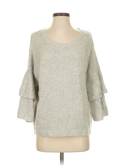 Pre-owned French Connection Pullover Sweater In Gray