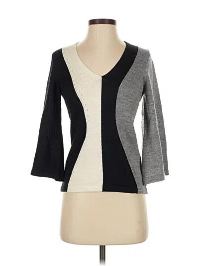 Pre-owned French Connection Pullover Sweater In Gray