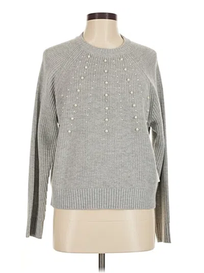 Pre-owned French Connection Pullover Sweater In Gray