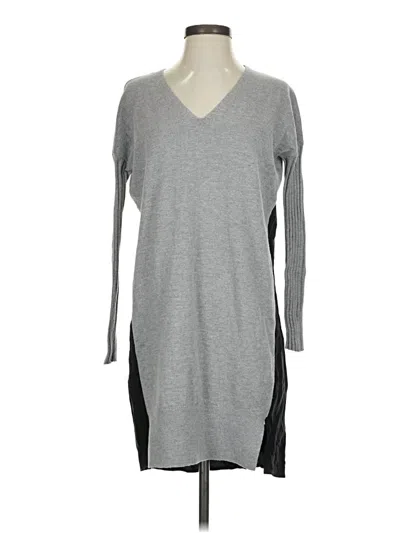 Pre-owned French Connection Pullover Sweater In Gray