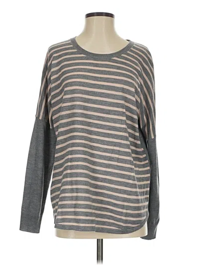 Pre-owned French Connection Pullover Sweater In Gray