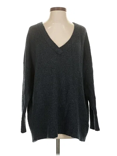 Pre-owned French Connection Pullover Sweater In Gray