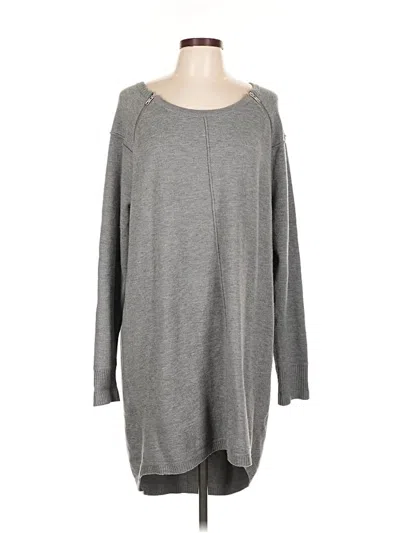 Pre-owned French Connection Pullover Sweater In Gray