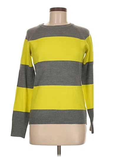 Pre-owned French Connection Pullover Sweater In Gray