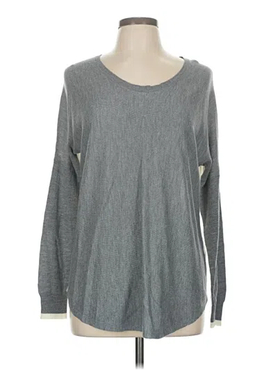 Pre-owned French Connection Pullover Sweater In Gray