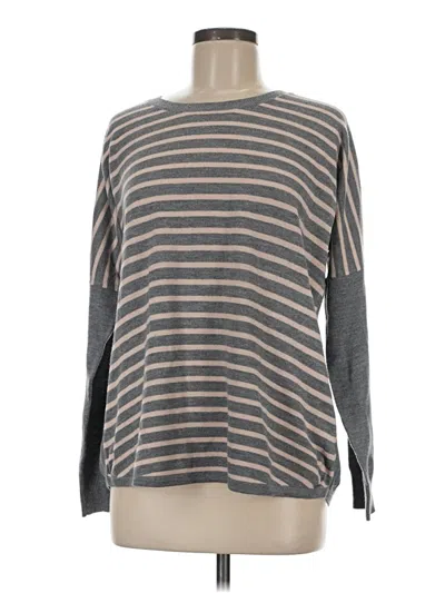 Pre-owned French Connection Pullover Sweater In Gray