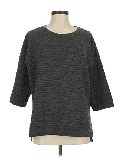 Pre-owned French Connection Pullover Sweater In Gray