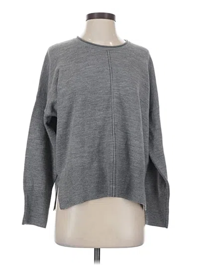 Pre-owned French Connection Pullover Sweater In Gray