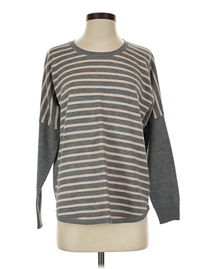 Pre-owned French Connection Pullover Sweater In Gray