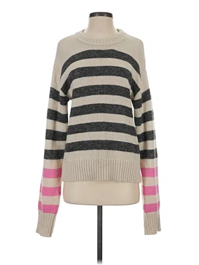 Pre-owned French Connection Pullover Sweater In Gray