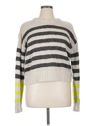 Pre-owned French Connection Pullover Sweater In Gray
