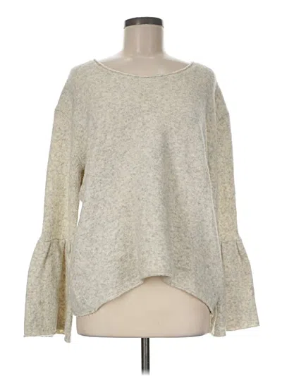Pre-owned French Connection Pullover Sweater In Gray