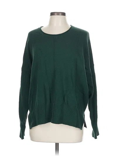 Pre-owned French Connection Pullover Sweater In Green