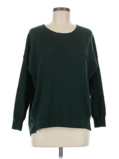 Pre-owned French Connection Pullover Sweater In Green