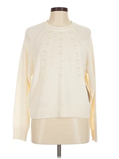 Pre-owned French Connection Pullover Sweater In Ivory