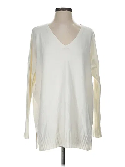 Pre-owned French Connection Pullover Sweater In Ivory