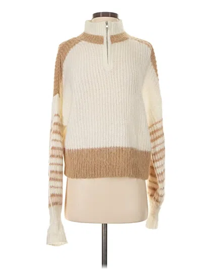 Pre-owned French Connection Pullover Sweater In Ivory