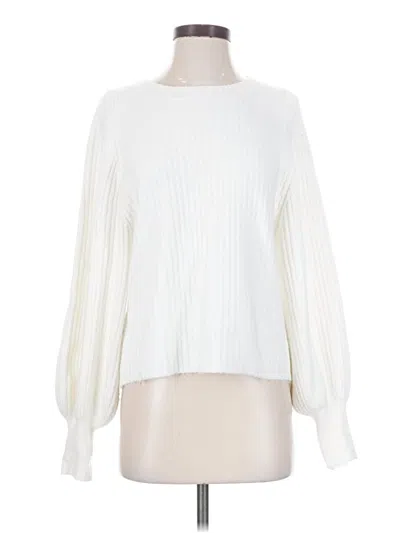 Pre-owned French Connection Pullover Sweater In Ivory