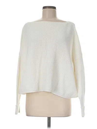 Pre-owned French Connection Pullover Sweater In Ivory