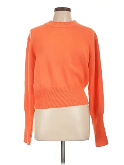 Pre-owned French Connection Pullover Sweater In Orange