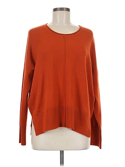 Pre-owned French Connection Pullover Sweater In Orange