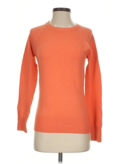 Pre-owned French Connection Pullover Sweater In Orange