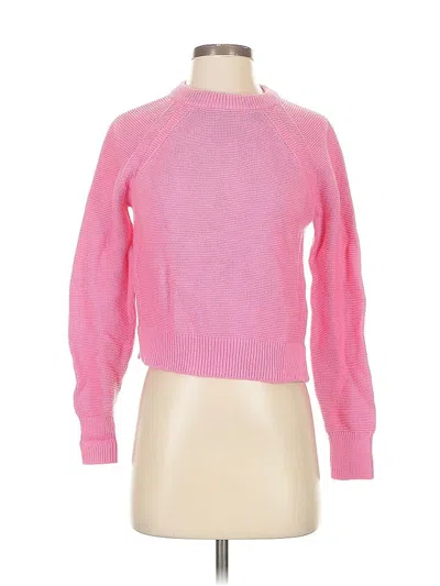 Pre-owned French Connection Pullover Sweater In Pink