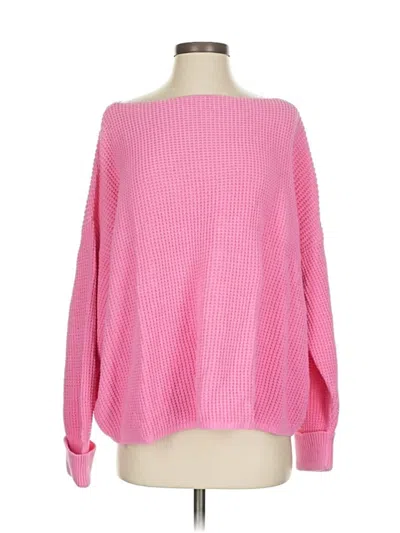 Pre-owned French Connection Pullover Sweater In Pink