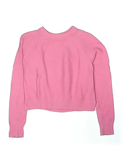 Pre-owned French Connection Kids' Pullover Sweater In Pink
