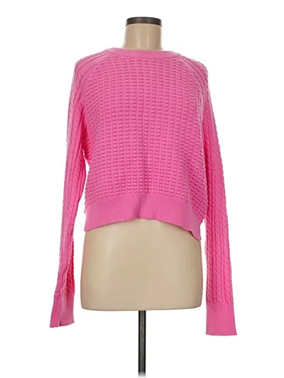 Pre-owned French Connection Pullover Sweater In Pink