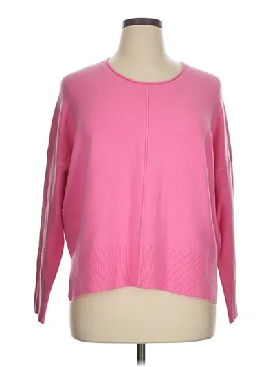 Pre-owned French Connection Pullover Sweater In Pink