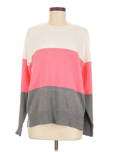 Pre-owned French Connection Pullover Sweater In Pink