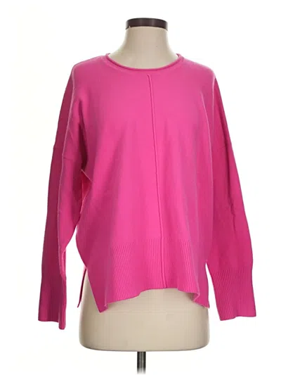 Pre-owned French Connection Pullover Sweater In Pink