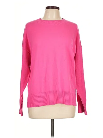 Pre-owned French Connection Pullover Sweater In Pink