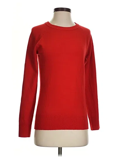 Pre-owned French Connection Pullover Sweater In Red