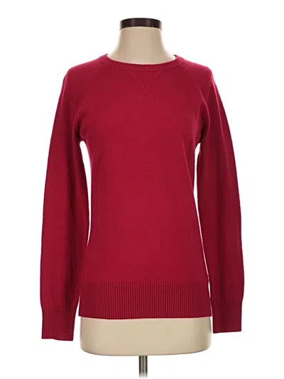 Pre-owned French Connection Pullover Sweater In Red