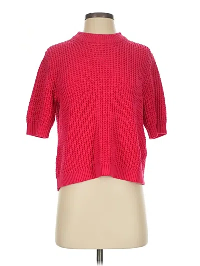 Pre-owned French Connection Pullover Sweater In Red